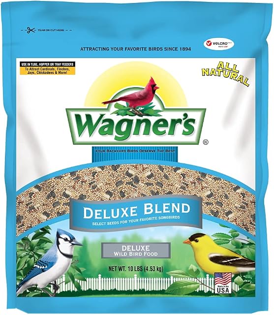 Wagner's 13008 Deluxe Wild Bird Food 10lb Bag