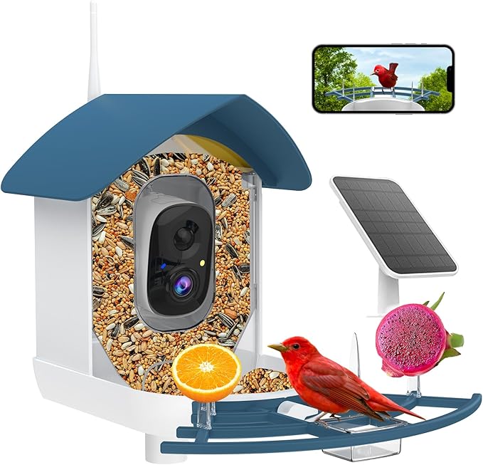 Smart Bird Feeder Camera AI Species ID